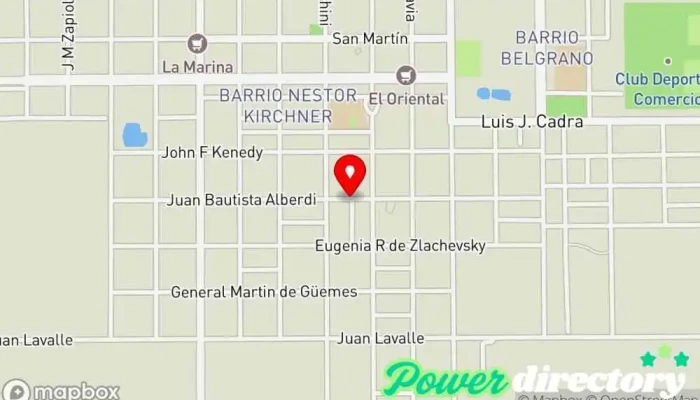 mapa de Rapipago Servicio de transferencias de dinero en Santa Sylvina