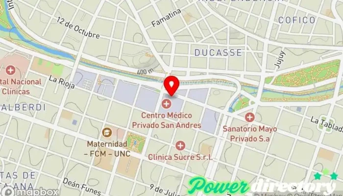 mapa de ReabilitARTe Oficinas de empresa en X5000FAQ