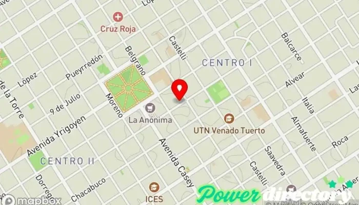 mapa de Red Mutual Asociación u organización en Venado Tuerto
