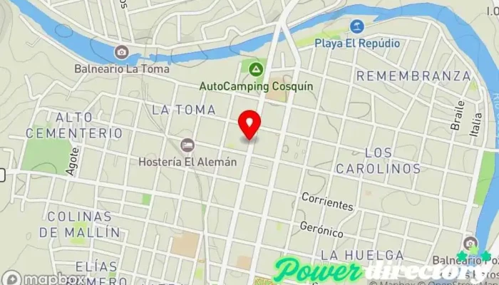 mapa de REHABITAR Clínica ambulatoria en Córdoba