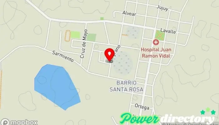mapa de Rotiseria Selene Heladería en Berón de Astrada