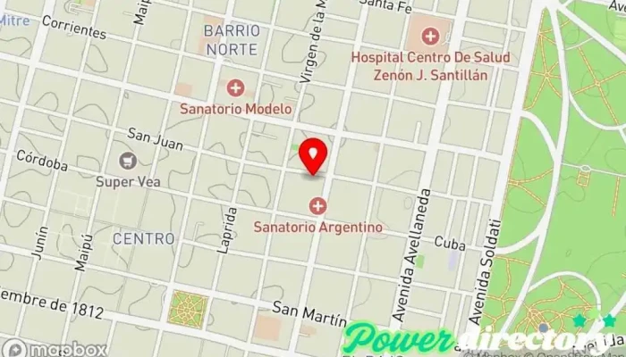mapa de RPG Tucuman Kinesiólogo en San Miguel de Tucumán
