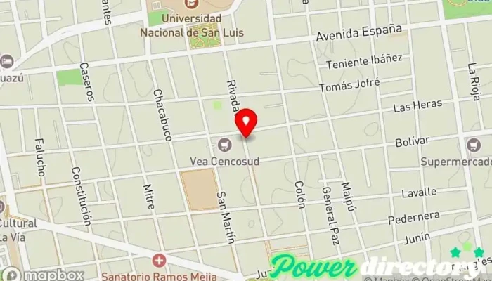 mapa de Sabor Artesanal Panadería en San Luis
