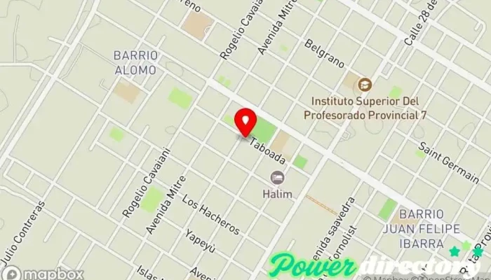 mapa de Salud Vida Cafetería en Quimili