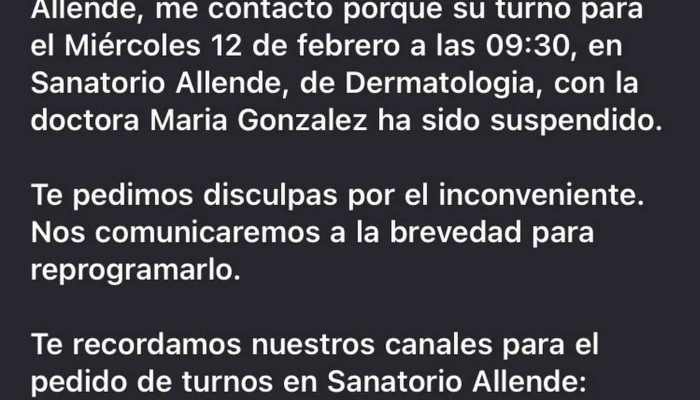 Sanatorio Allende Sa Catalogo - Córdoba
