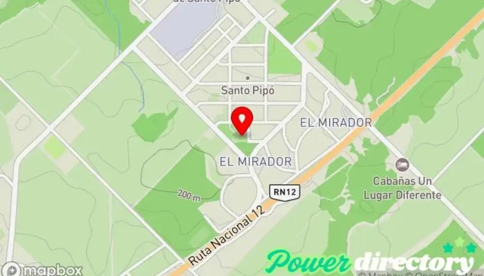 mapa de Santo Pipo  en Santo Pipo