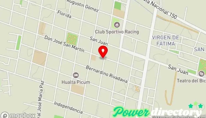 mapa de SEMEBI SRL  en San Jose de Jachal