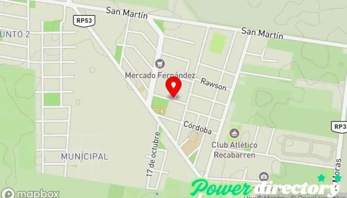 mapa de Semitas caseras Panadería en Villa Basilio Nievas