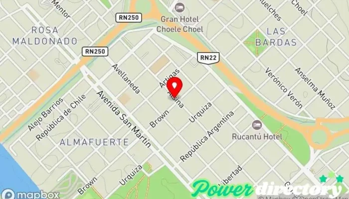 mapa de Studio 247 Centro de pilates en Choele-choel
