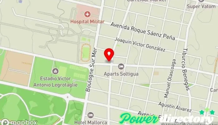 mapa de Sucré Sale Panaderia Panadería en Mendoza