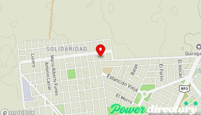 mapa de Sucursal Panadería Del Valle ll Panadería en San Luis