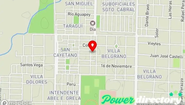 mapa de Supermecado Caminito Supermercado en Curuzú Cuatiá