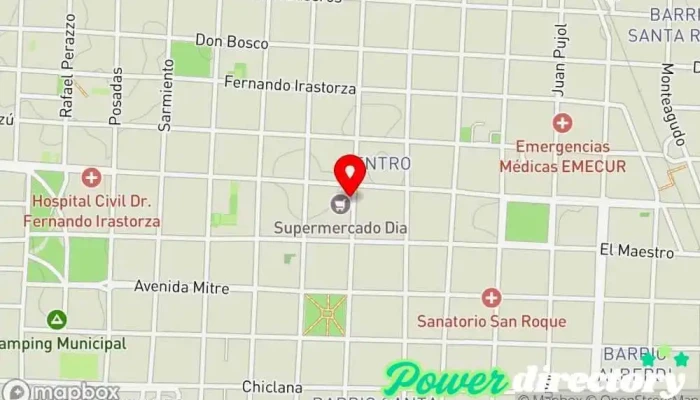 mapa de Supermercado DIA - Curuzu Cuatia Supermercado, Tienda de descuento, Comercio en Curuzú Cuatiá