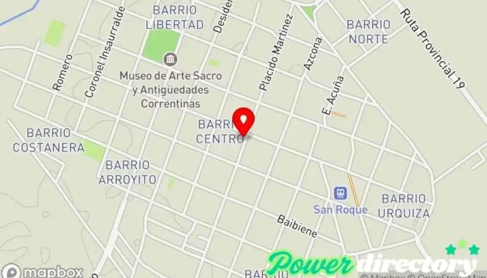 mapa de Supermercado Maria Elena Supermercado, Panadería, Carnicería en San Roque