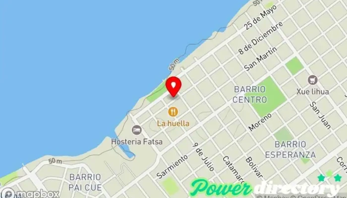 mapa de Supermercado-Panaderia Supermercado en Paso de la Patria