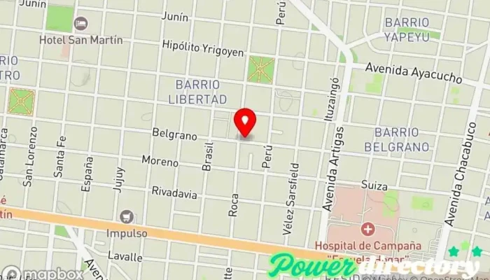 mapa de Supermercados Parada Canga Supermercado, Panadería, Grandes almacenes en Corrientes