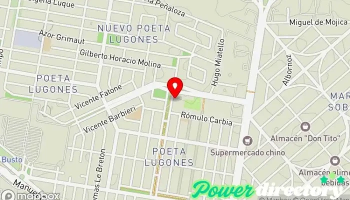 mapa de Thalus Servicios Kinésicos Kinesiólogo, Fisioterapeuta, Clínica de medicina deportiva, Médico especializado en medicina deportiva en Córdoba