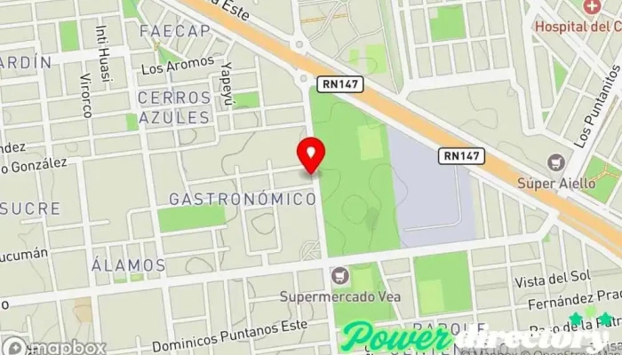 mapa de Tu Pan Panadería en San Luis