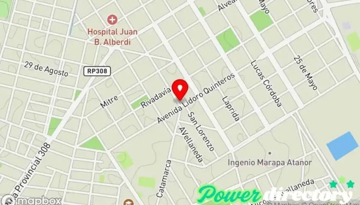 mapa de Victoria Panadería Confitería Panadería en Juan Bautista Alberdi