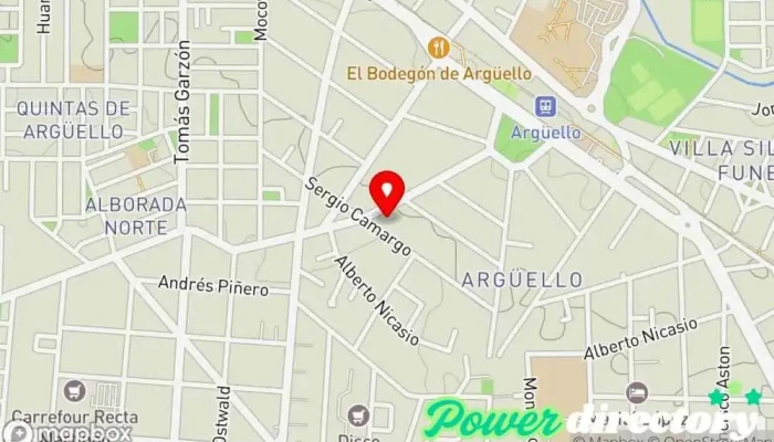 mapa de Vida Plena Internacion y Consultorios Ambulatorios Oficina médica en Córdoba