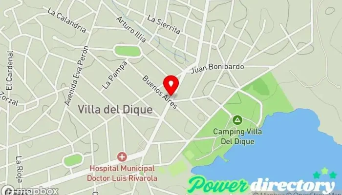 mapa de Western Union Servicio de transferencias de dinero en Villa del Dique