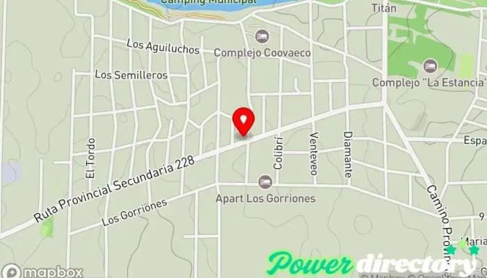 mapa de Western Union Pago Fácil - Agente Servicio de transferencias de dinero, Banco, Oficina de cambio de divisas en Santa Rosa de Calamuchita