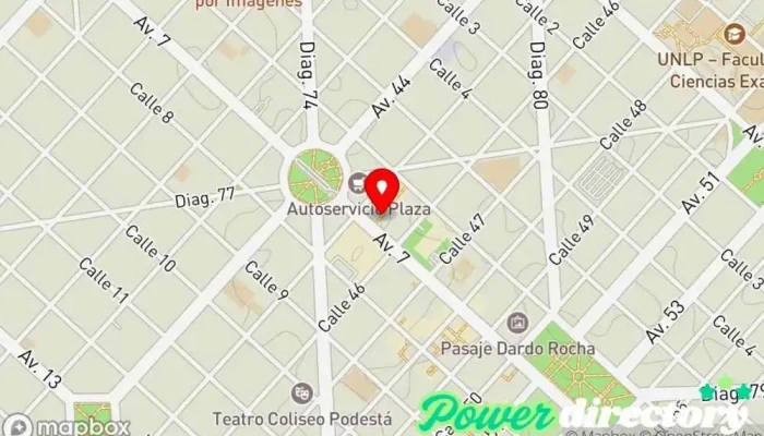 mapa de YO TE PRESTO Préstamos en La Plata Agencia de préstamos, Consultora financiera, Institución financiera en La Plata