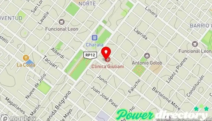 mapa de Yordi Flores, Masajista Prof Servicio de salud ocupacional en Charata