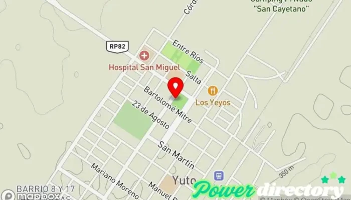 mapa de Yuto  en Yuto